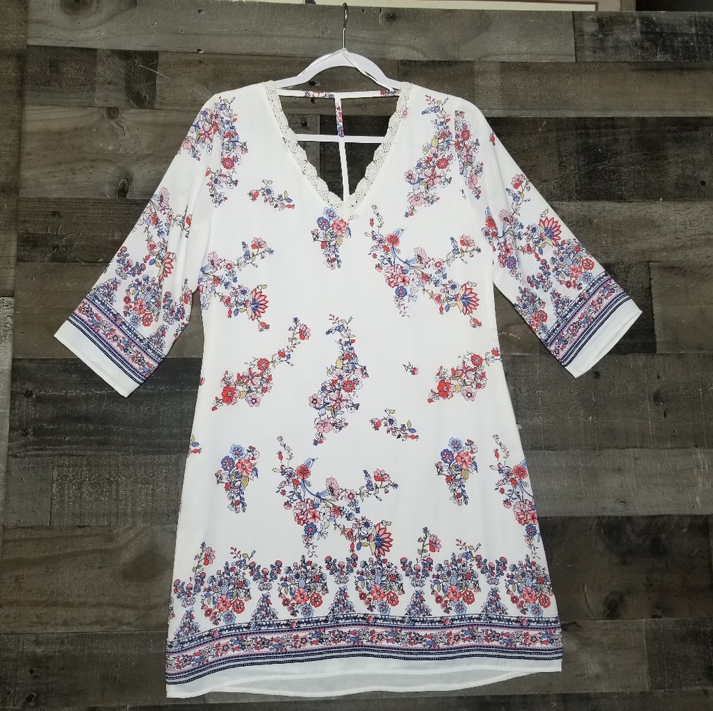 Skies are blue dress